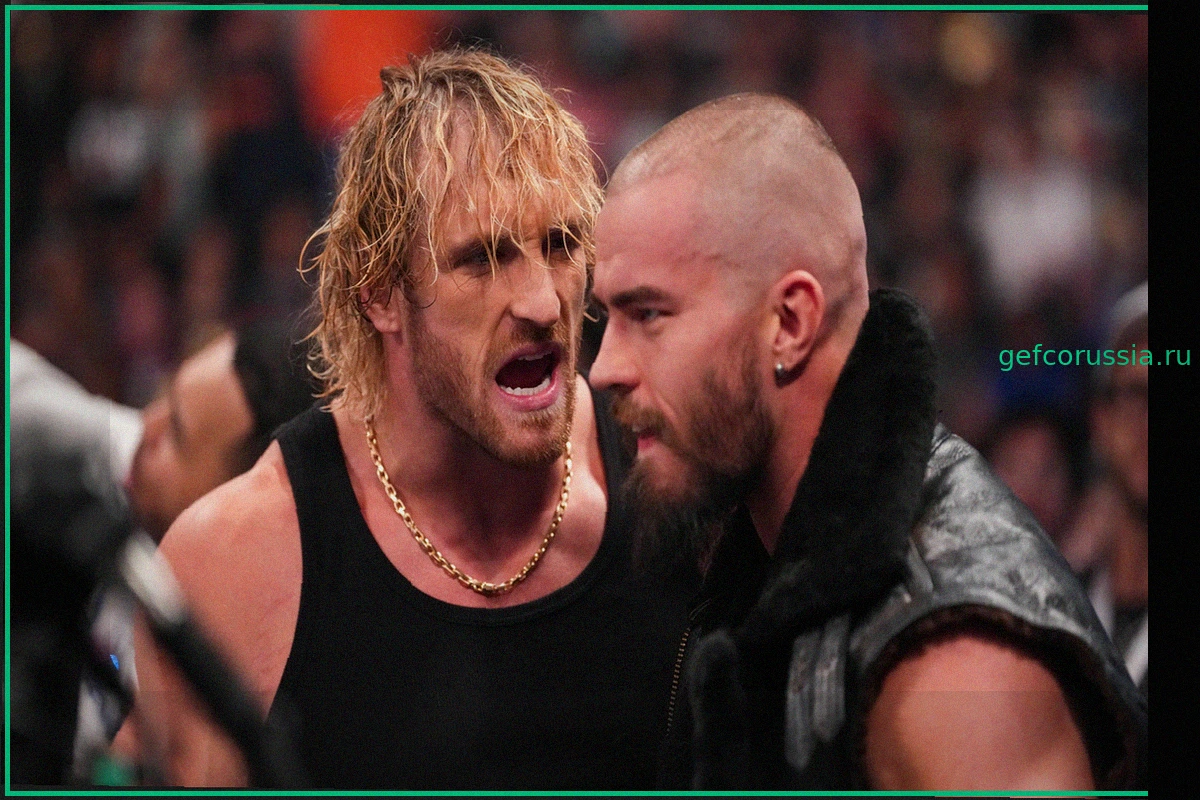 Логан Пол и Остин Теори Отстояли Командные Титулы в Матче Против Street Profits на WWE Saturday Night's Main Event