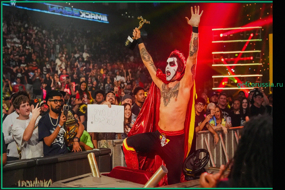 Звезда WWE Данхаузен поддерживает "Никс" перед 4-й игрой плей-офф НБА после "проклятия" "Кавальерс"